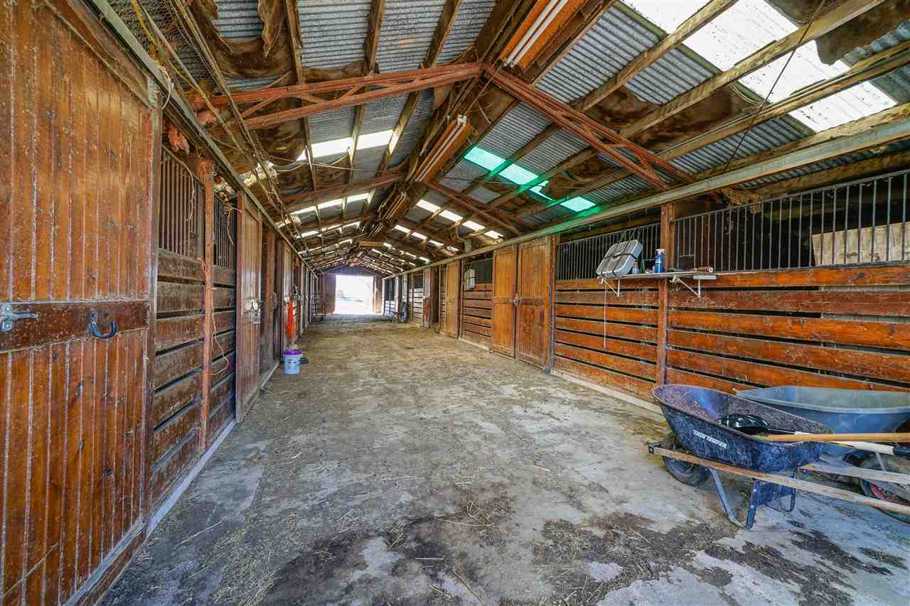 14588 Freeport Road Durand, IL 61024 - Photo 22 of 25 a view of an empty room with wooden roof