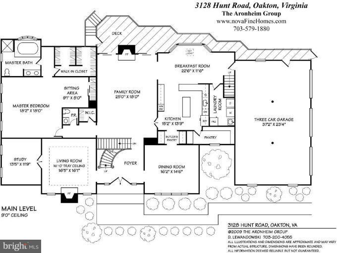 3128 Hunt Road Oakton, VA 22124 - Photo 24 of 26 Floor Plan #1