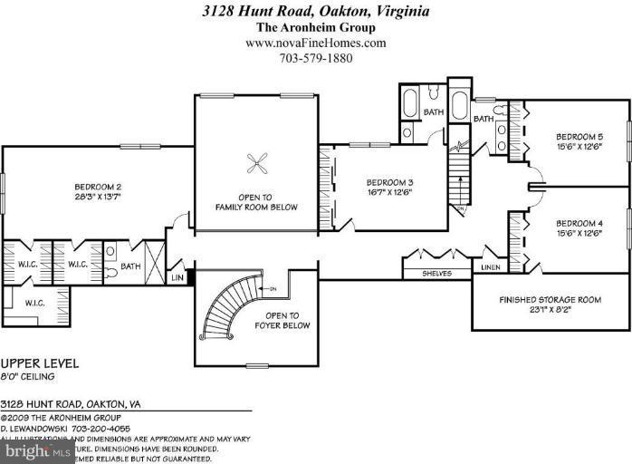 3128 Hunt Road Oakton, VA 22124 - Photo 25 of 26 Floor Plan #2