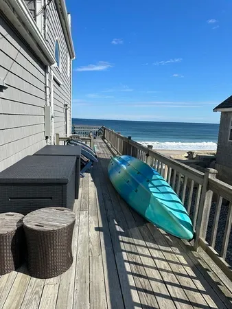 a view of a house with roof deck