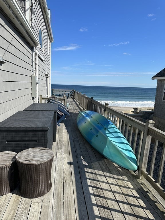 230 Central Avenue Scituate, MA 02050 - Photo 29 of 34 a terrace with outdoor seating and wooden floor