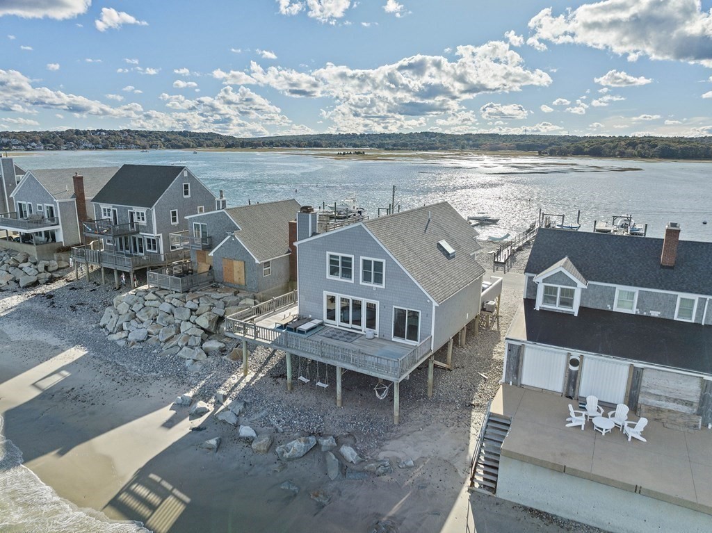 230 Central Avenue Scituate, MA 02050 - Photo 7 of 34 an aerial view of a house with a ocean view