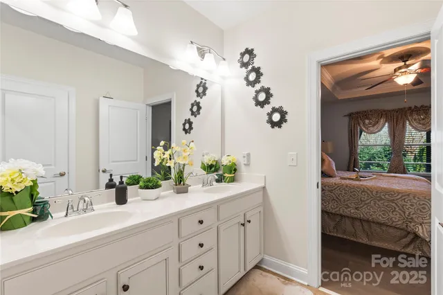 a bathroom with a shower and a toilet