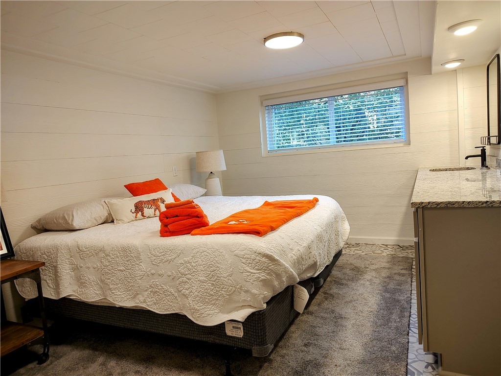 209 Riggs Drive Clemson, SC 29631 - Photo 29 of 32 Additional lower level Bedroom with King Bed and s