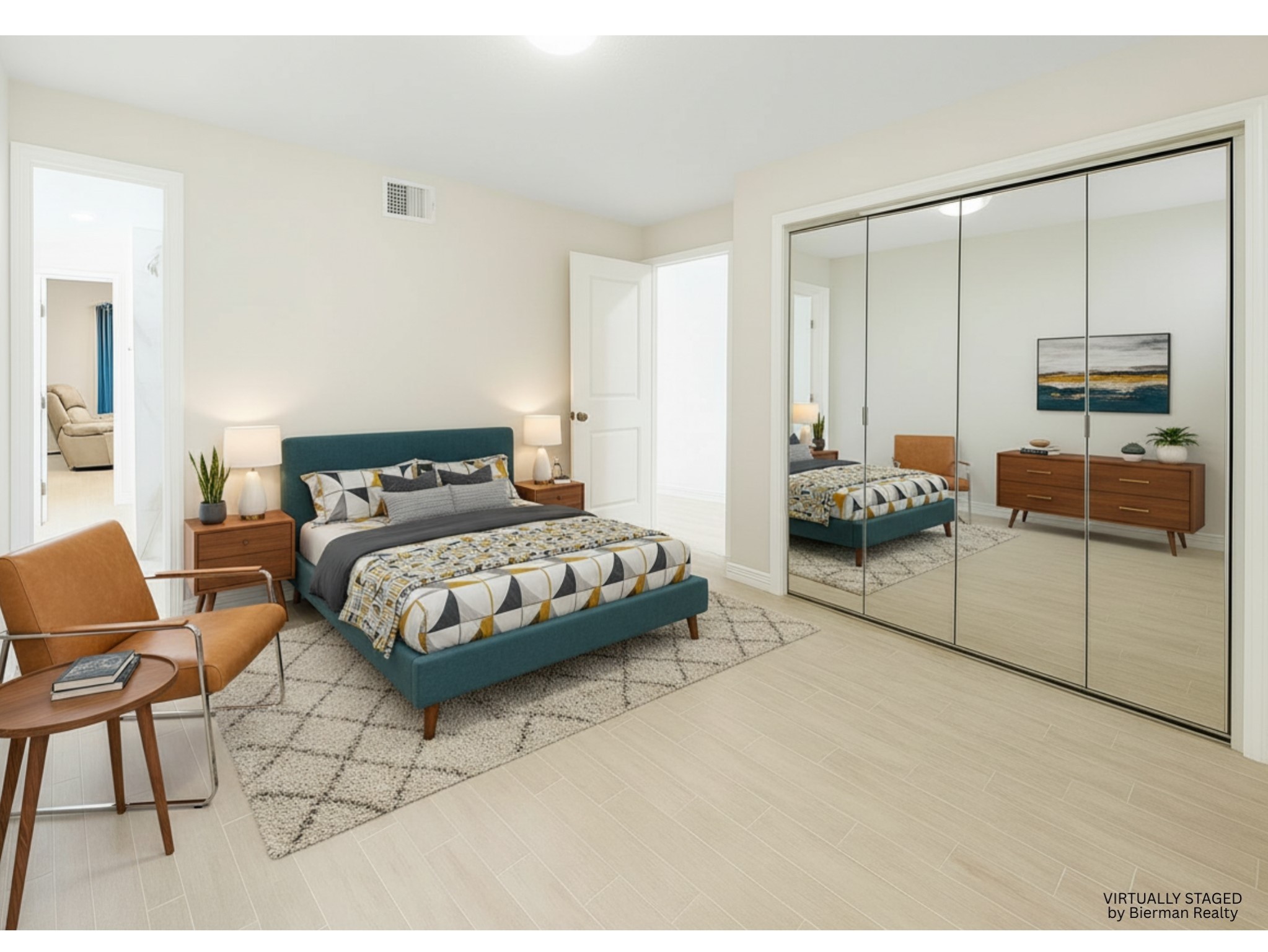 12900 Walden Road, Unit 505 Montgomery, TX 77356 - Photo 21 of 50 a bedroom with a bed and a couch