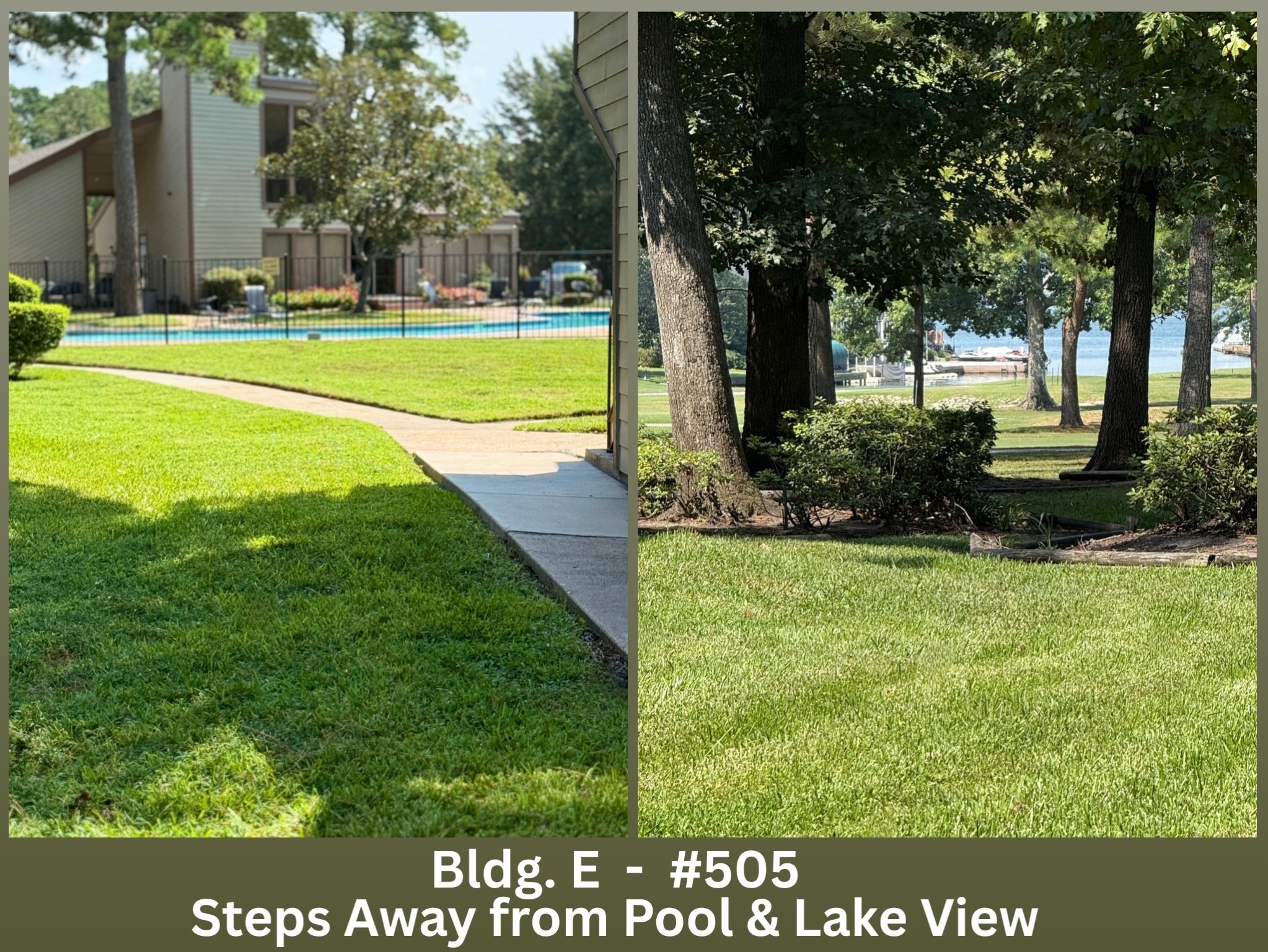 12900 Walden Road, Unit 505 Montgomery, TX 77356 - Photo 42 of 50 a view of swimming pool with lawn chairs and large trees