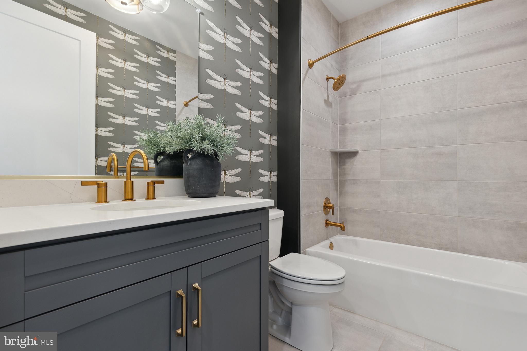 Lot#3 Midhill Road Spring Grove, PA 17362 - Photo 26 of 36 a bathroom with a sink a toilet a mirror and shower