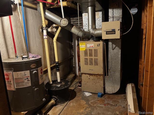 3901 West Lovejoy Road Byron, MI 48418 - Photo 16 of 19 Utilities with water heater