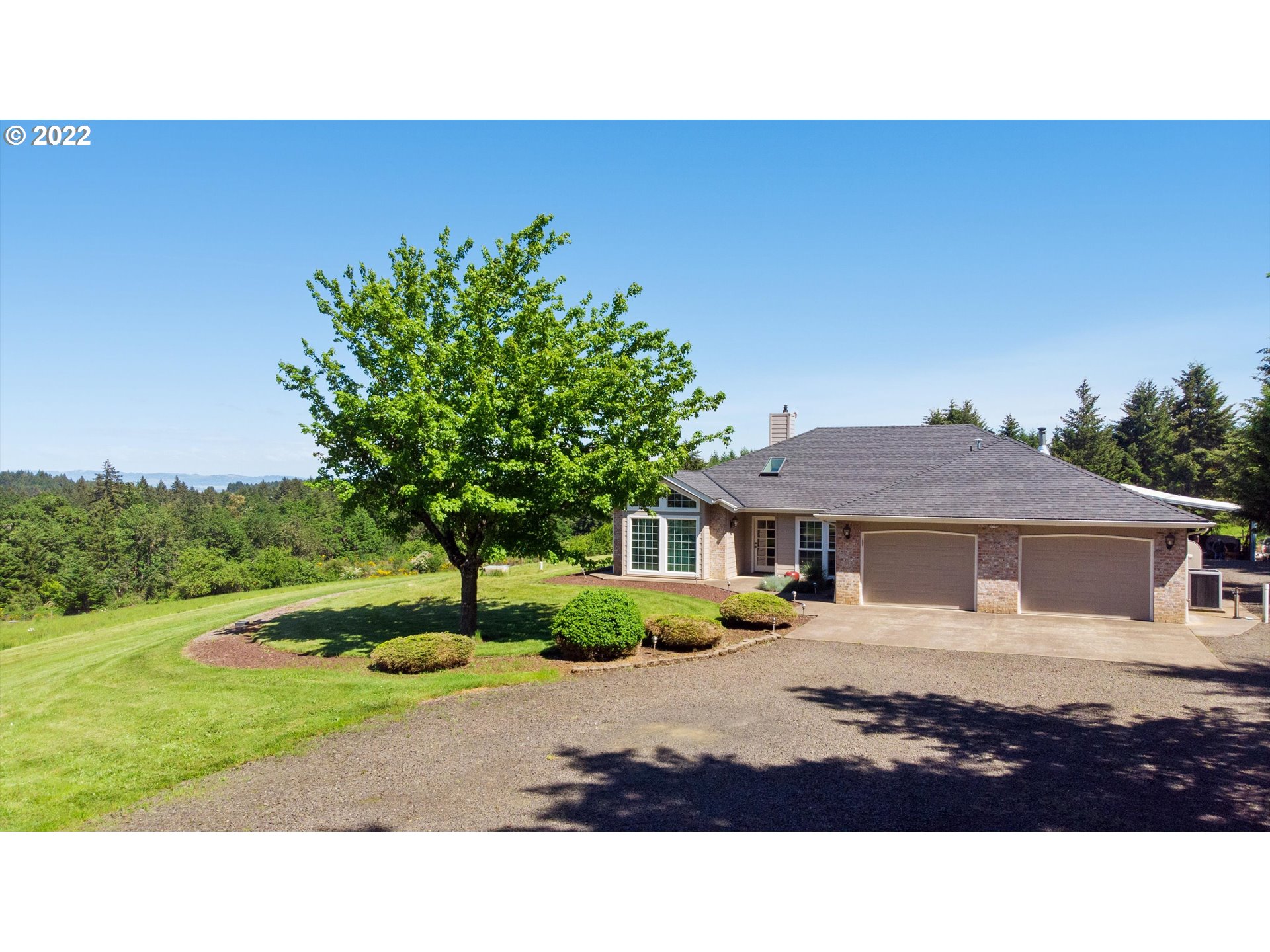 16750 Oakdale Road Dallas, OR 97338 - Photo 1 of 32 a black and white photo of a house