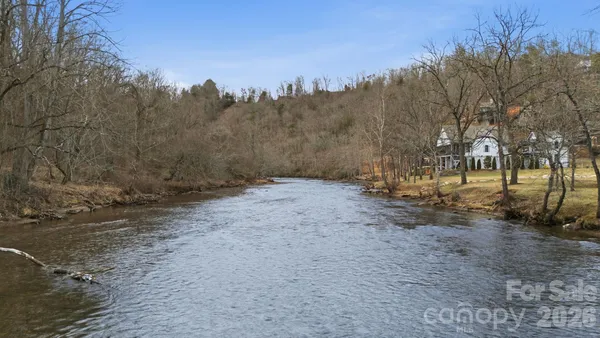 a view of dirt yard with a large tree