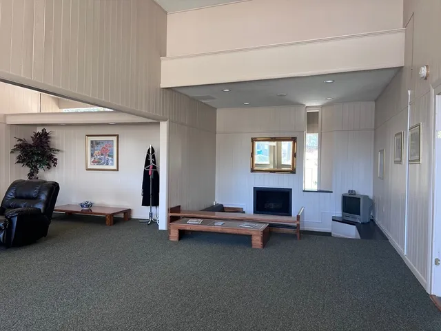 a view of room with gym equipment