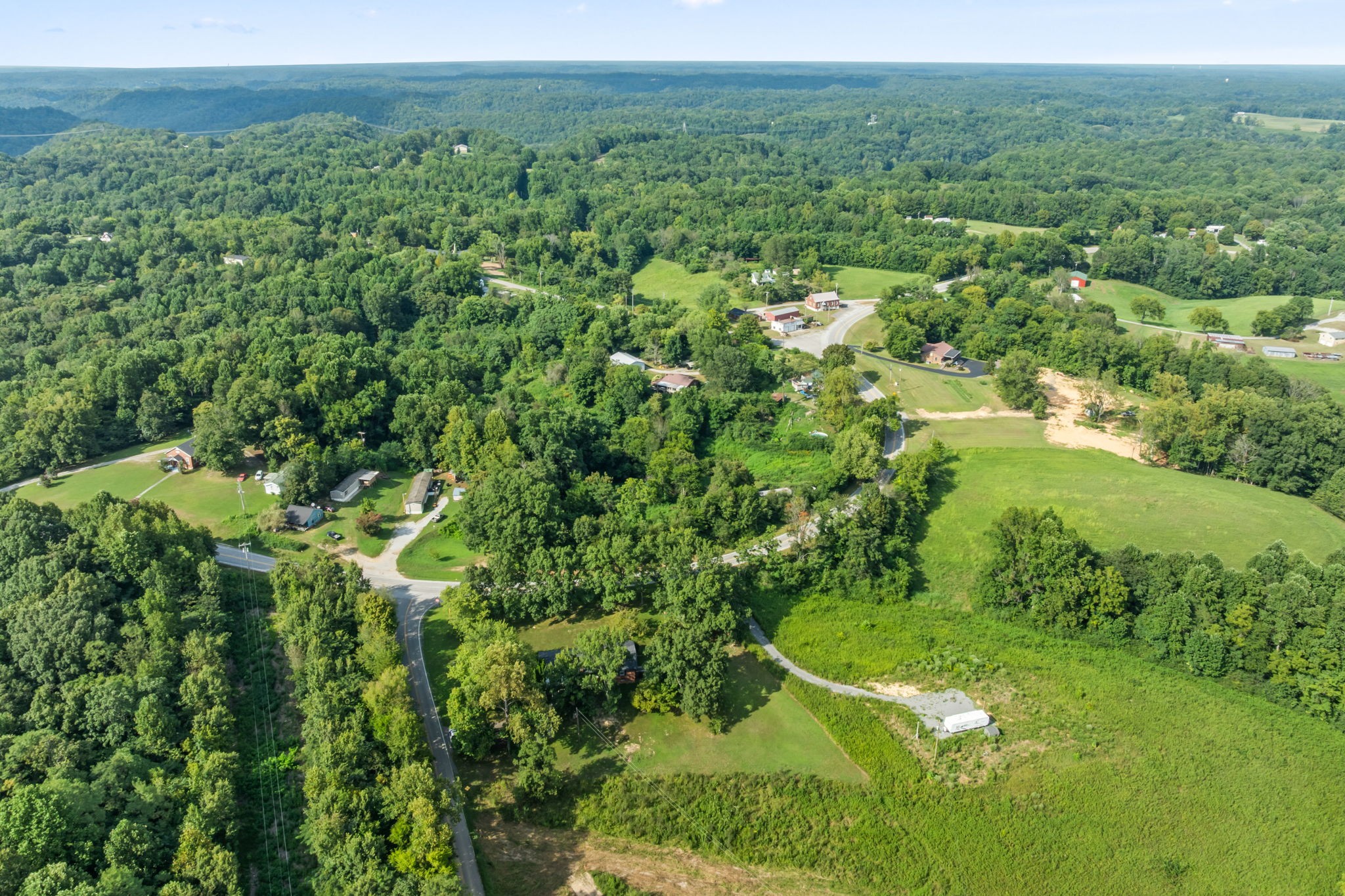 6510 Clemons Ridge Road Silver Point, TN 38582 - Photo 41 of 44 a view of a big yard with large trees
