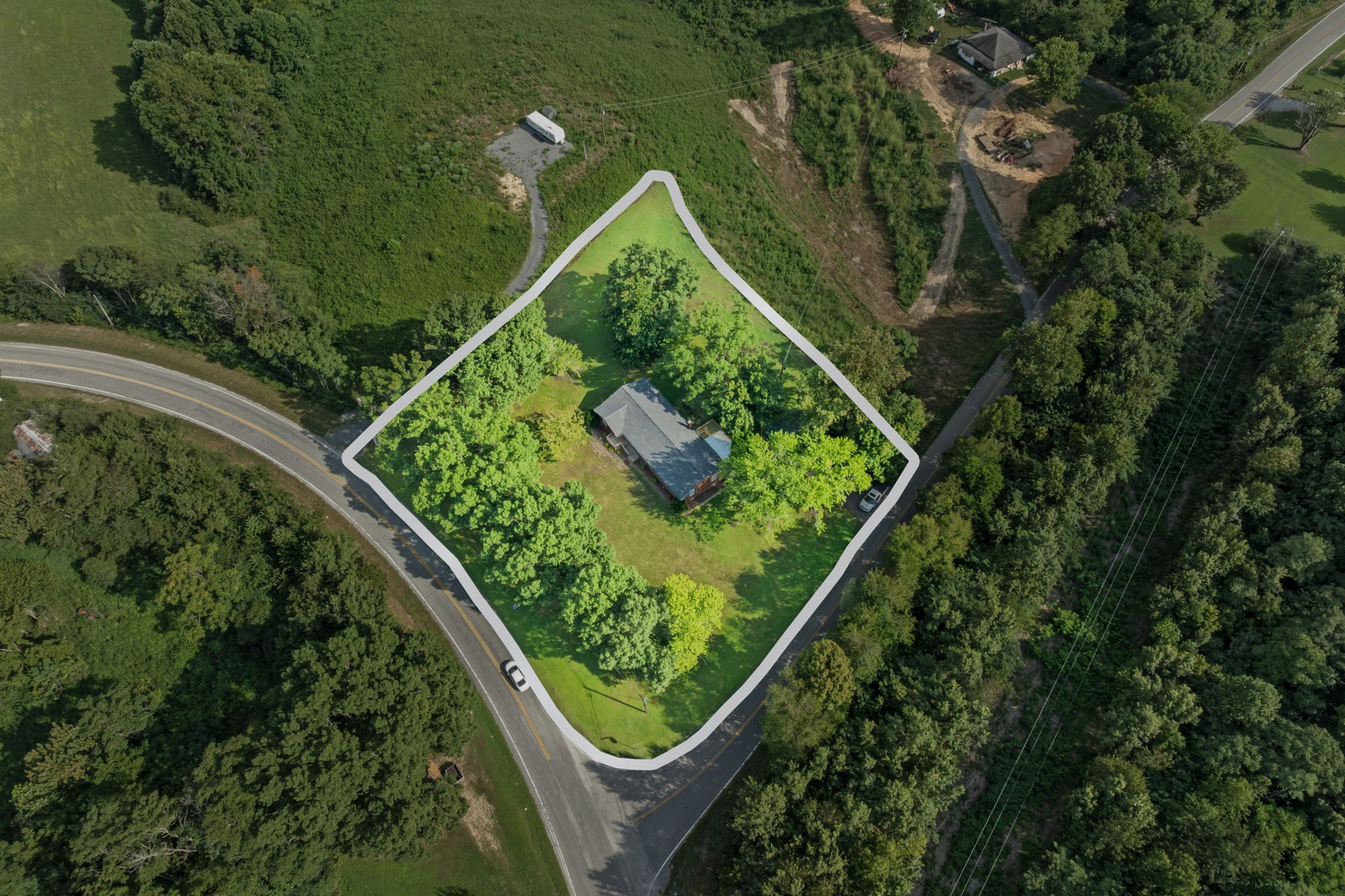 6510 Clemons Ridge Road Silver Point, TN 38582 - Photo 42 of 44 a view of a garden from a balcony