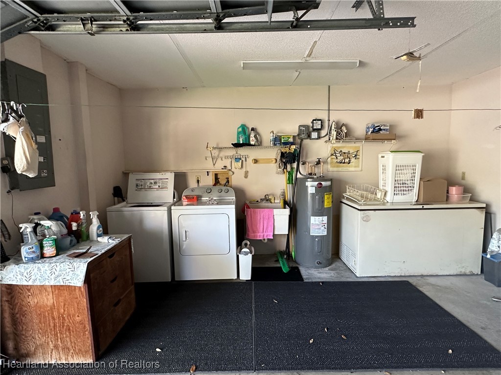 1780 North Taconic Road Avon Park, FL 33825 - Photo 18 of 18 Utilities in garage