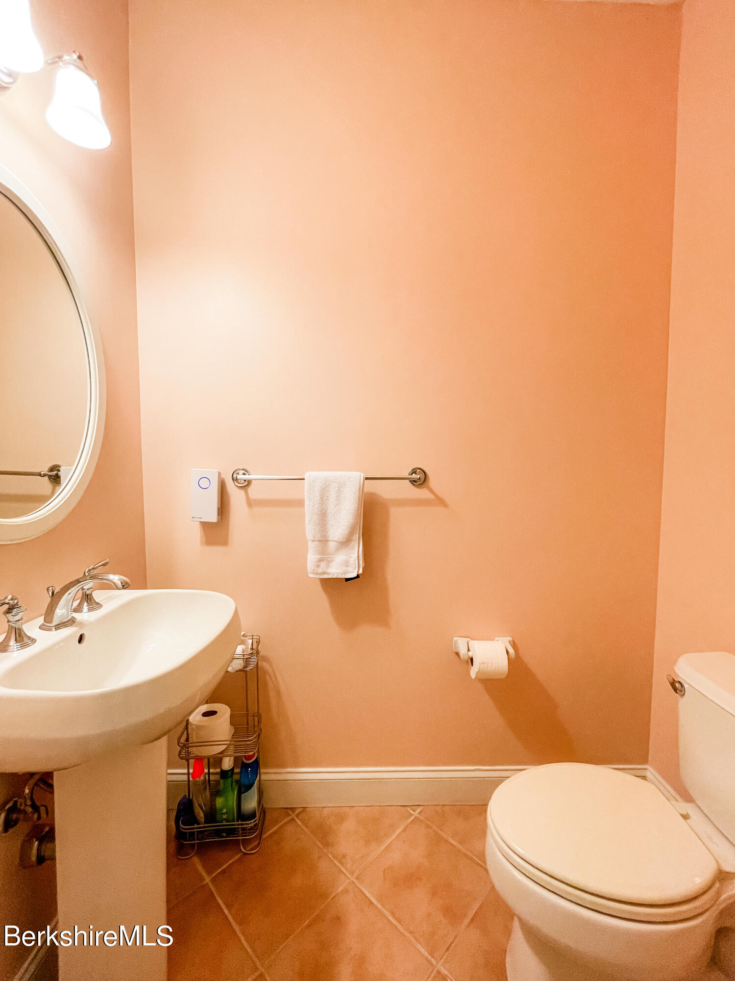 22 Alpine Trail Pittsfield, MA 01201 - Photo 15 of 35 a bathroom with a sink a toilet and a mirror