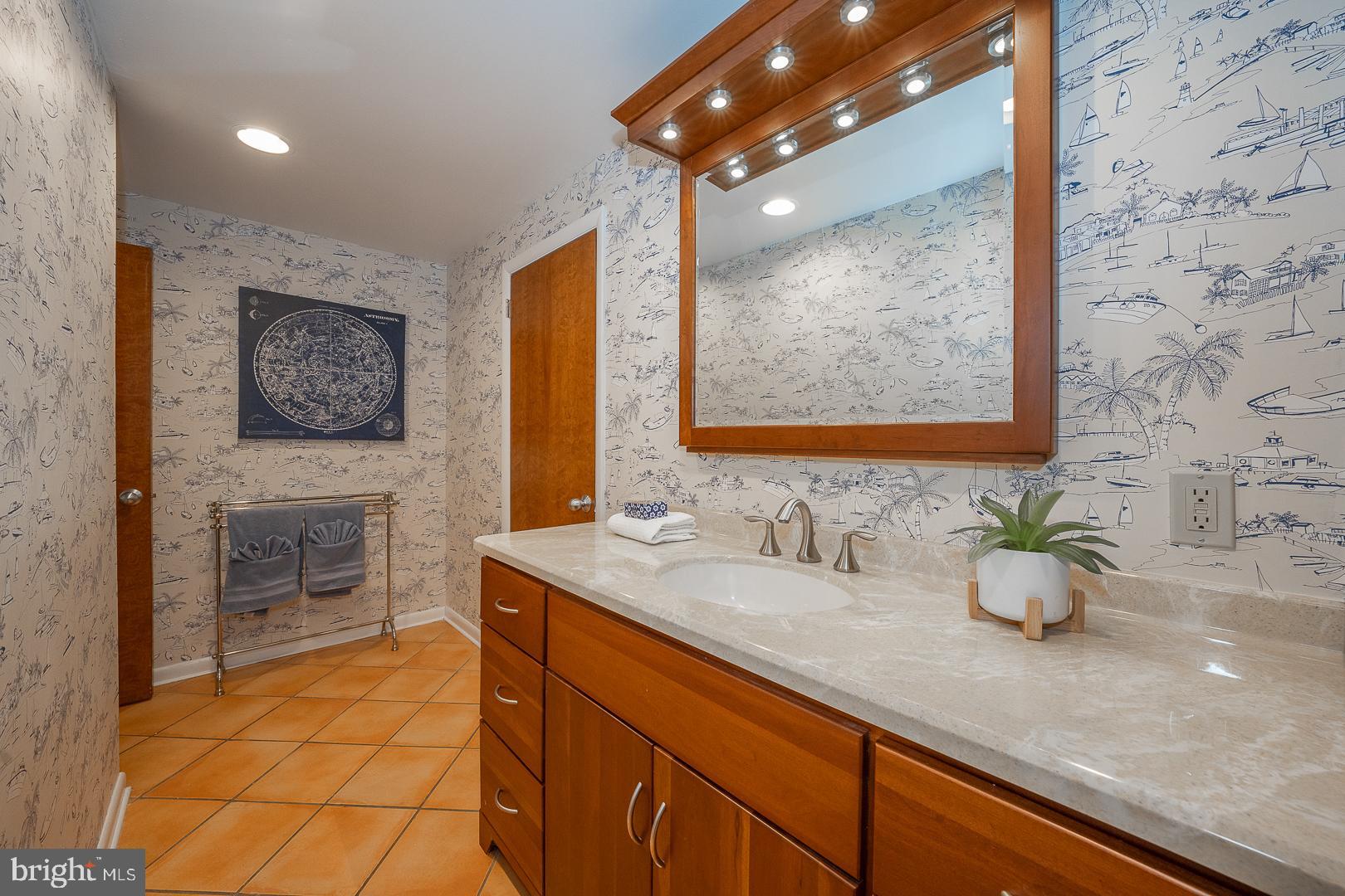 709 North Valley Forge Road Devon, PA 19333 - Photo 37 of 51 Lower Level Bathroom #3