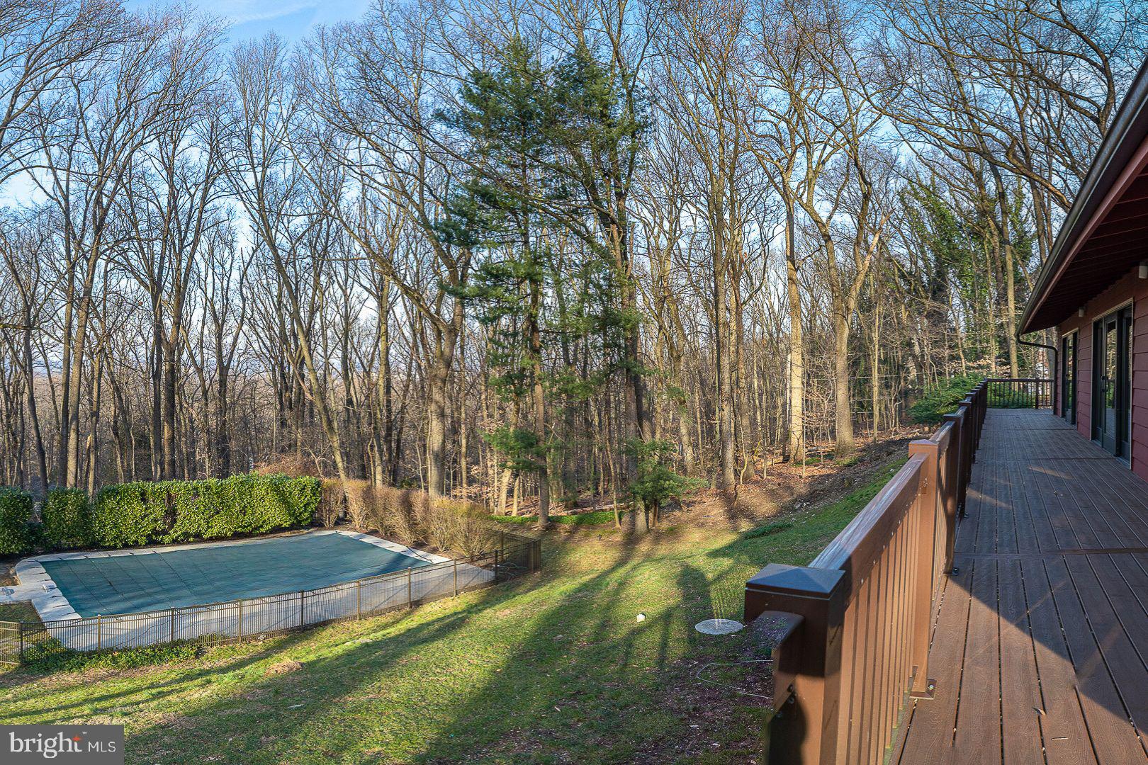 709 North Valley Forge Road Devon, PA 19333 - Photo 49 of 51 In- ground Pool, Deck & Yard