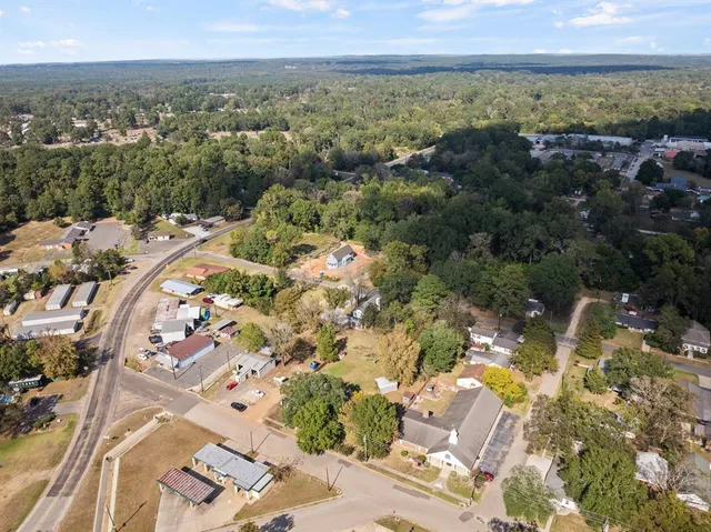 a view of a city with an ocean