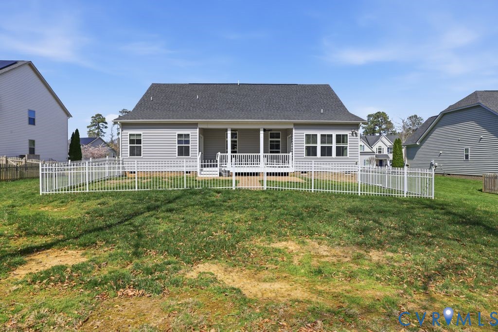 8712 Bailey Hill Road Midlothian, VA 23112 - Photo 36 of 46 front view of a house with a yard