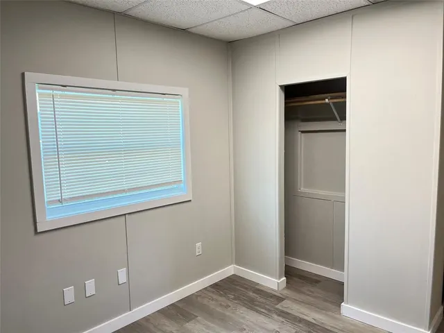 a view of an front door