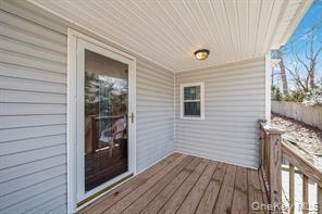 22 Middleville Road Northport, NY 11768 - Photo 5 of 20 View of wooden terrace