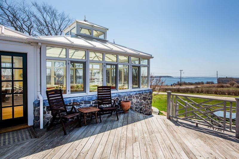 1780 Harpswell Neck Road Harpswell, ME 04079 - Photo 4 of 35 Views from the large decking system...