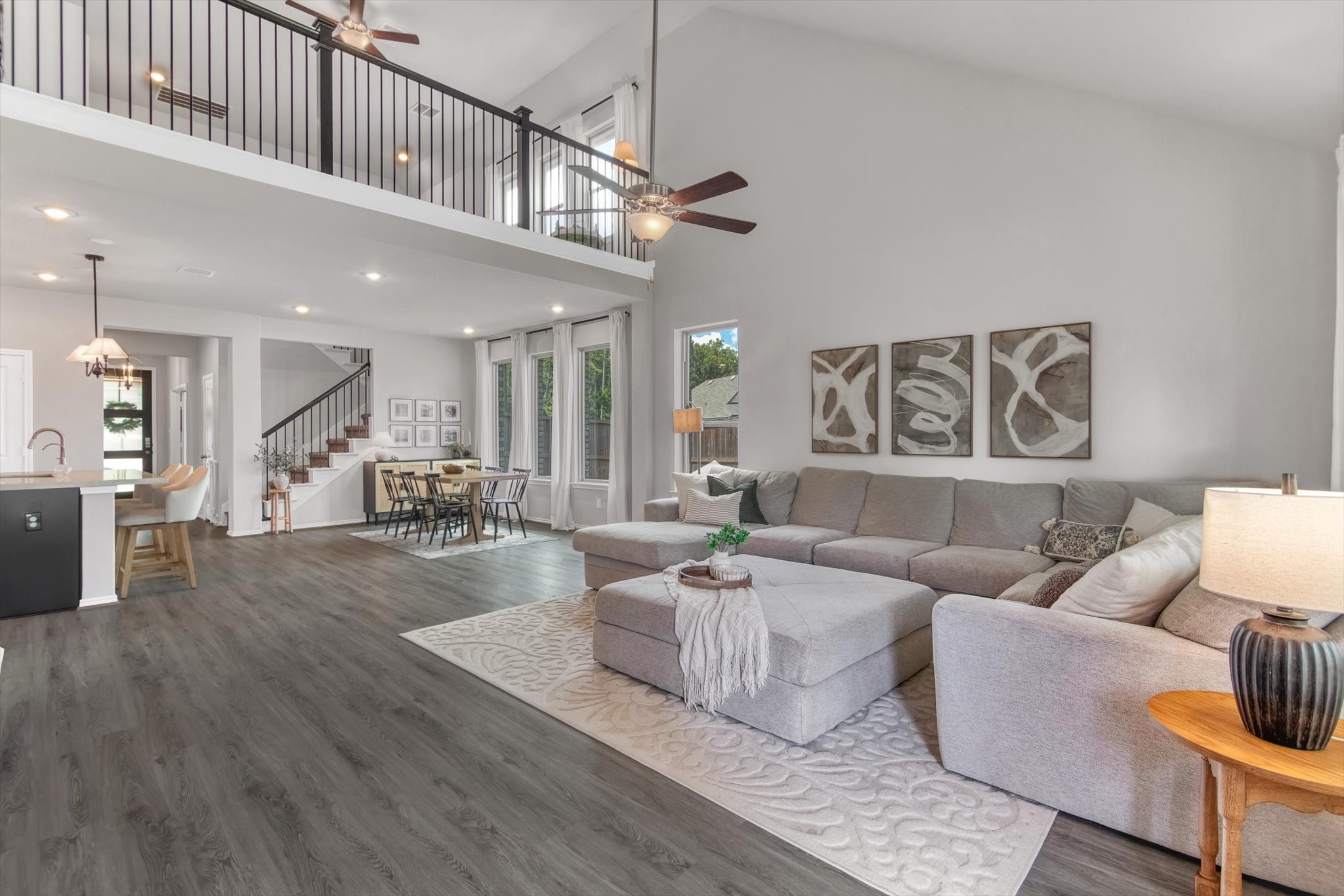 7321 Mount Greylock Loop Porter, TX 77365 - Photo 15 of 46 Living Space for family & Entertaining