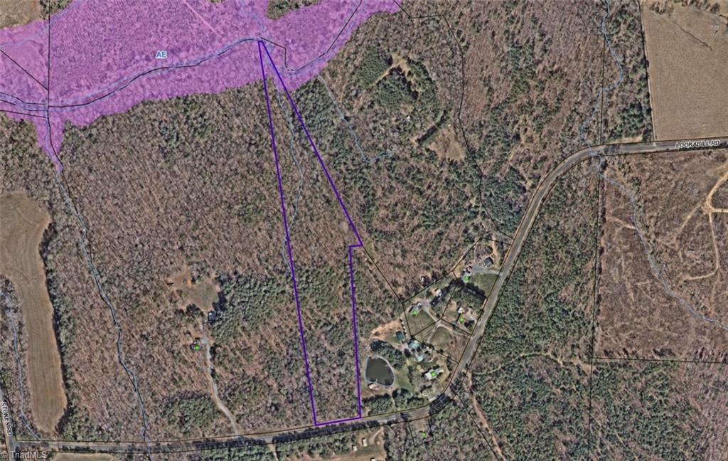 0 Lookabill Road Denton, NC 27239 - Photo 3 of 3 Small portion of back of property in flood zone as annotated on GIS map.