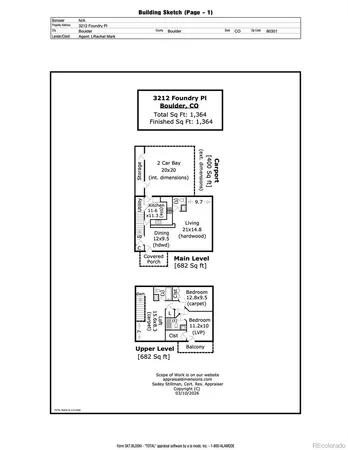 $695,000 | 3212 Foundry Place, Boulder, CO 80301