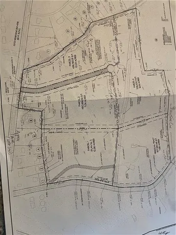 a white building with glass door