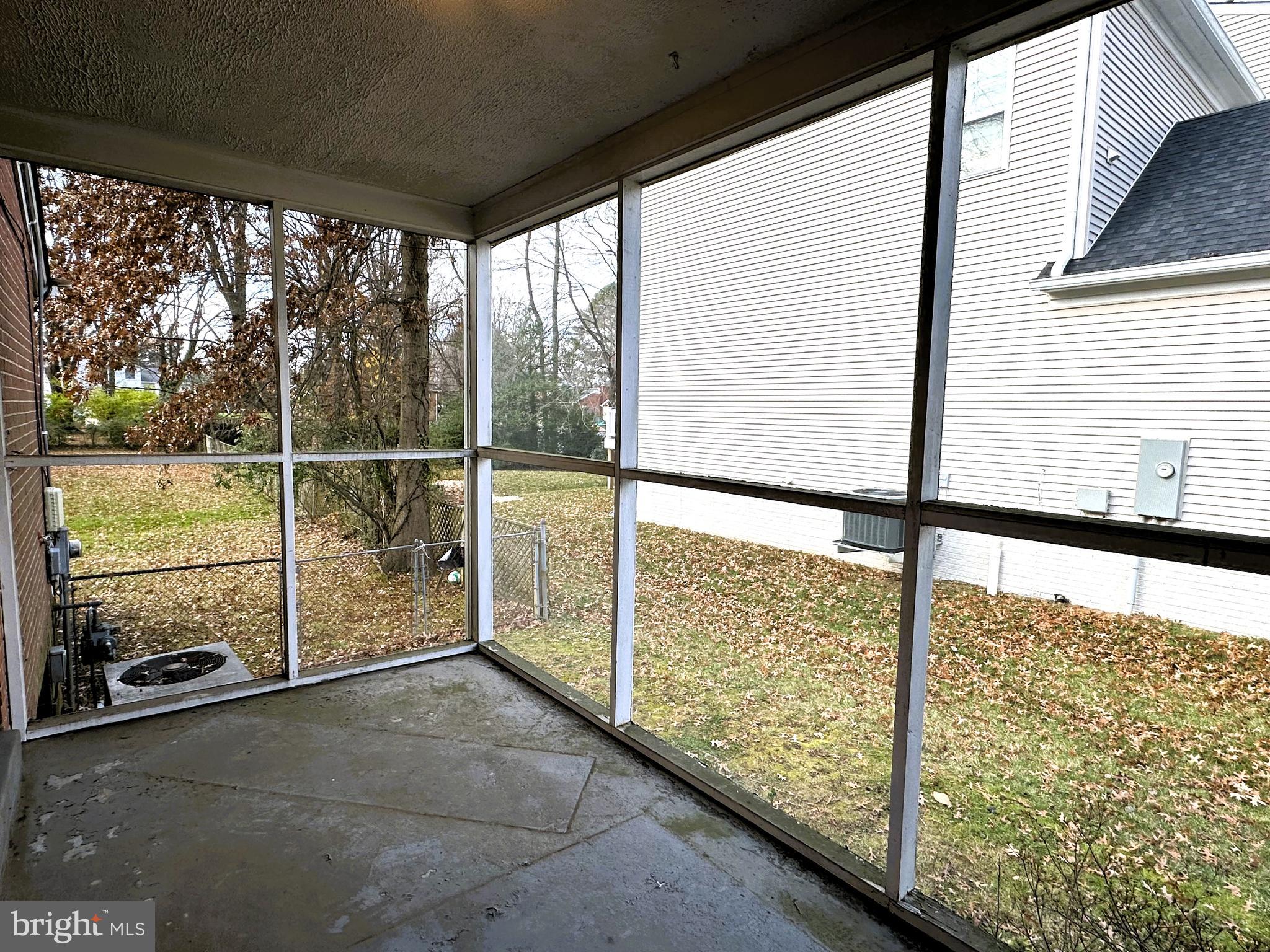 426 Old Courthouse Road Northeast Vienna, VA 22180 - Photo 21 of 56 Screened Porch off Living Room/Dining Room
