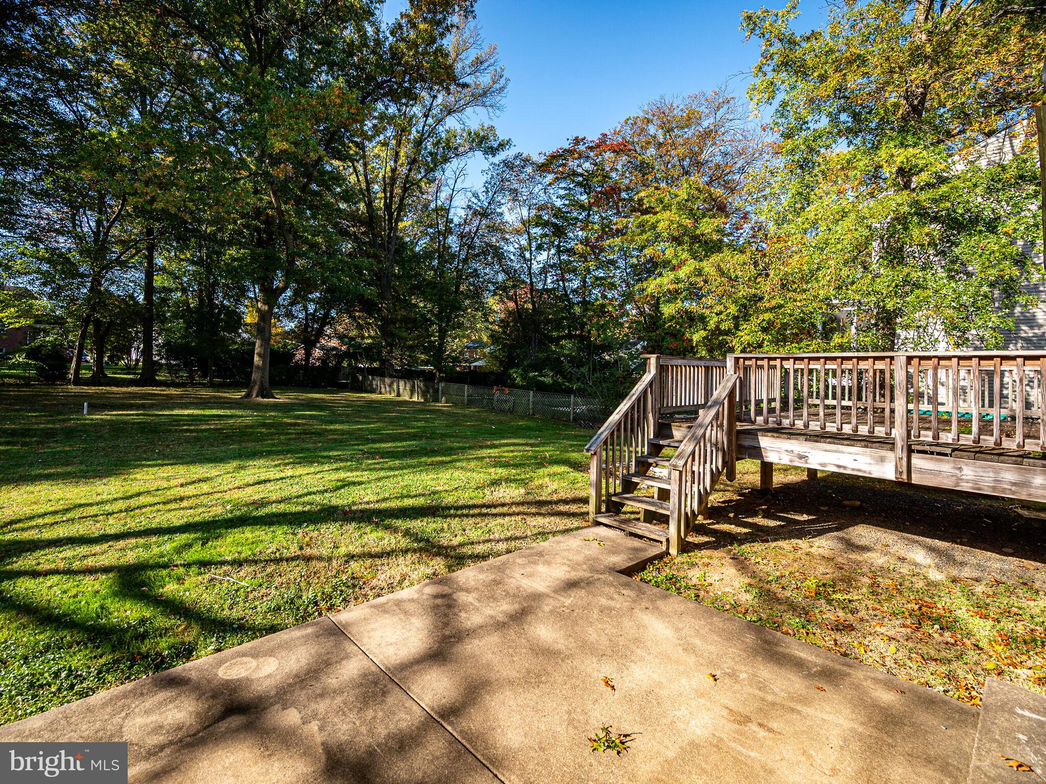 426 Old Courthouse Road Northeast Vienna, VA 22180 - Photo 45 of 56 Patio off Family Room