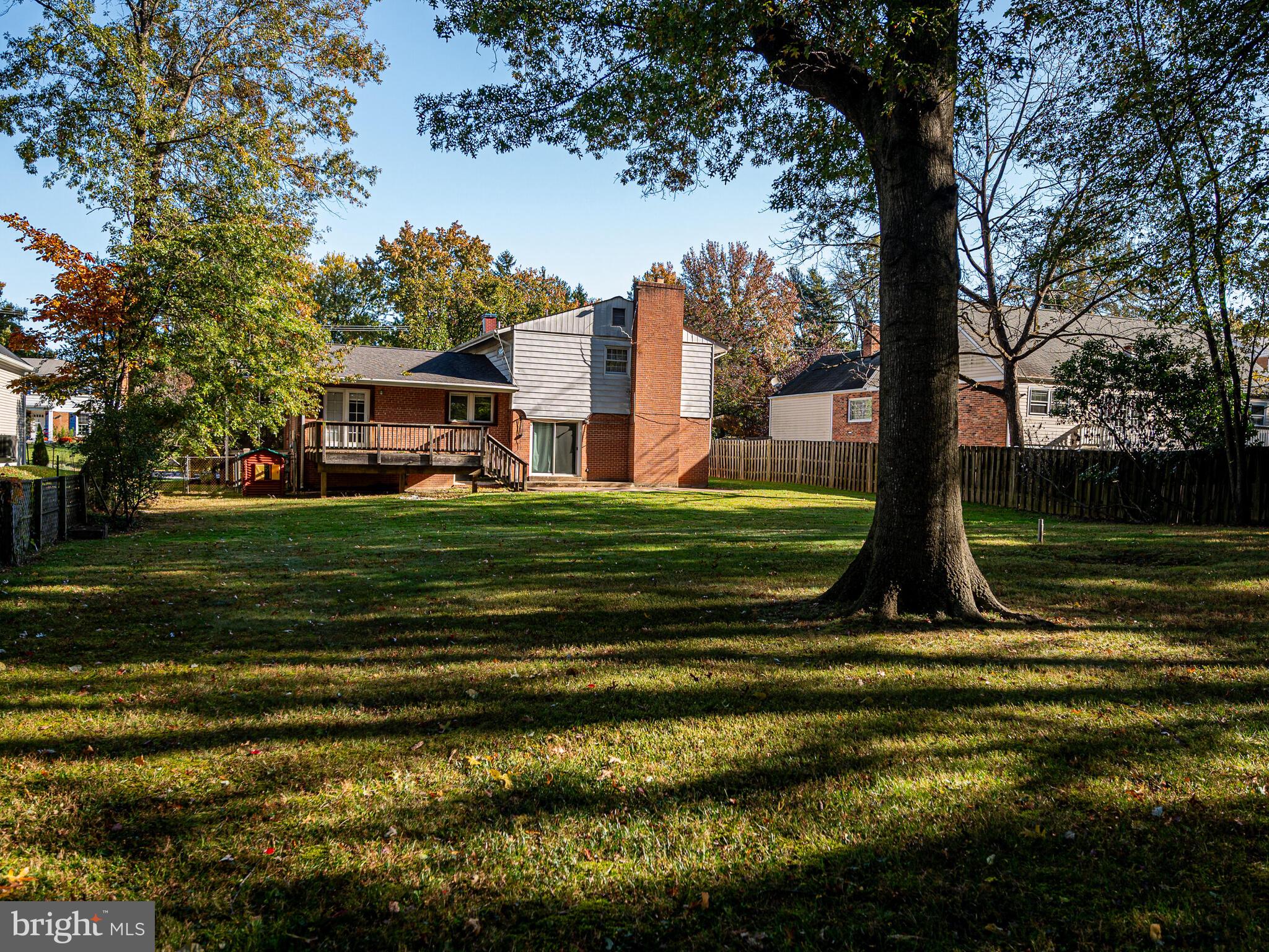 426 Old Courthouse Road Northeast Vienna, VA 22180 - Photo 51 of 56 Spacious Back Yard