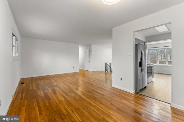 wooden floor in an empty room