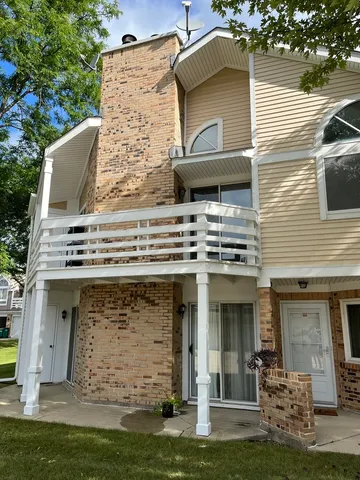 a view of a building with stairs