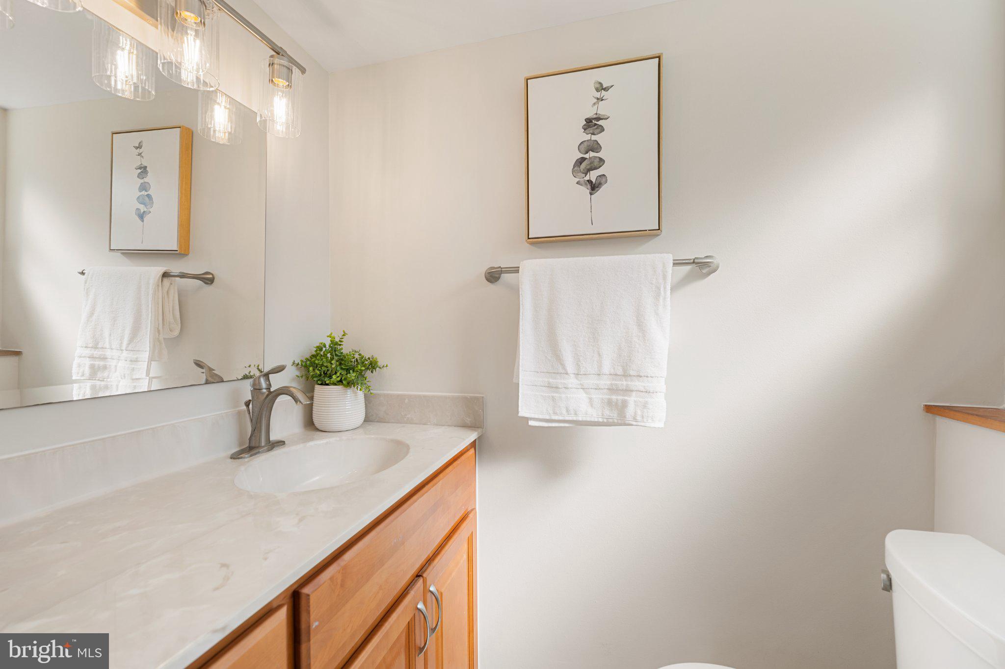 7214 Reservoir Road Springfield, VA 22150 - Photo 15 of 45 Lower Level Half Bathroom