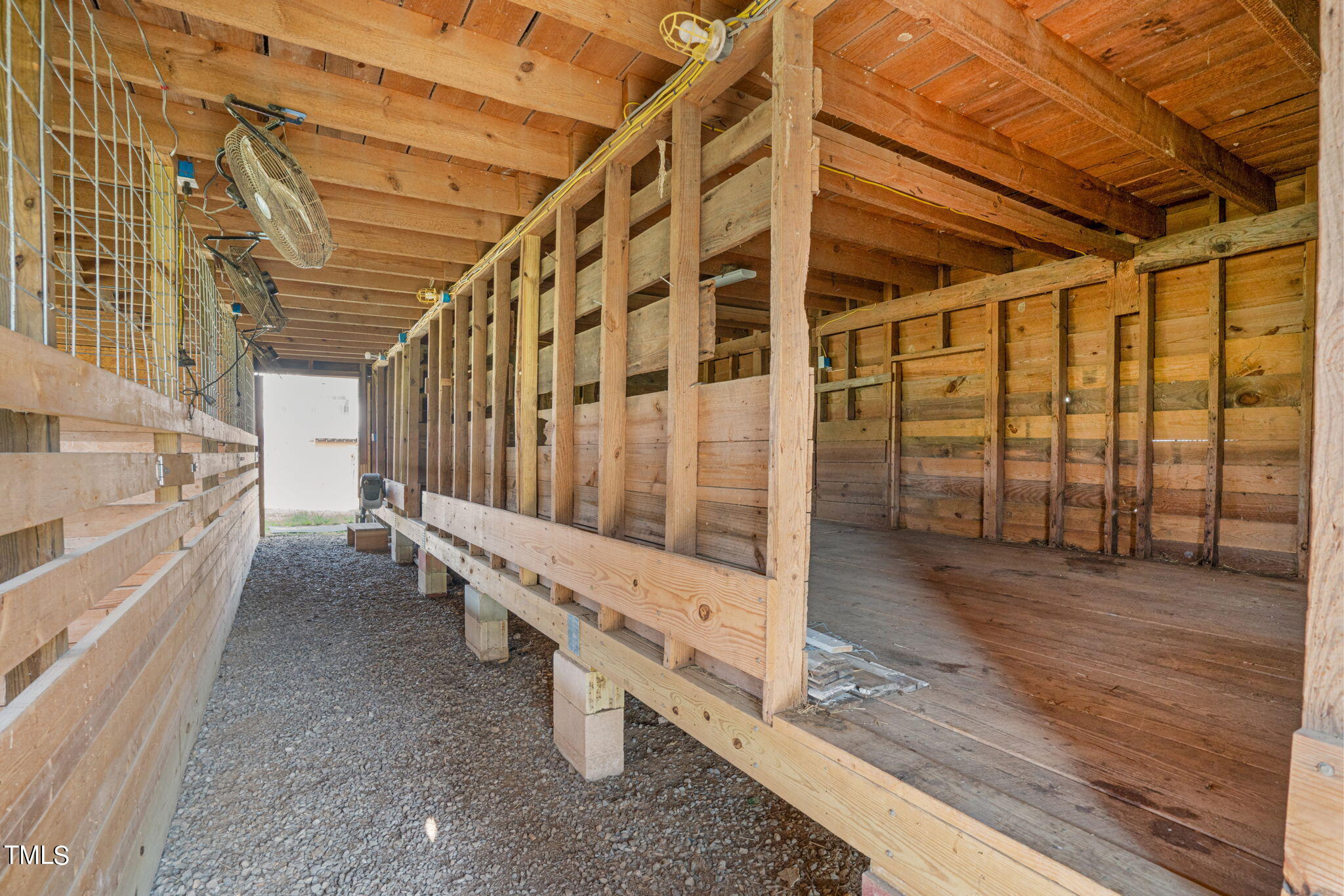 3901 Bosco Road New Hill, NC 27562 - Photo 42 of 51 Lower Barn Hay Storage