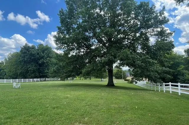 a kitchen with stainless steel appliances granite countertop a sink and cabinets