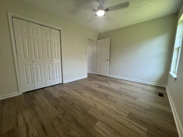 wooden floor in an empty room