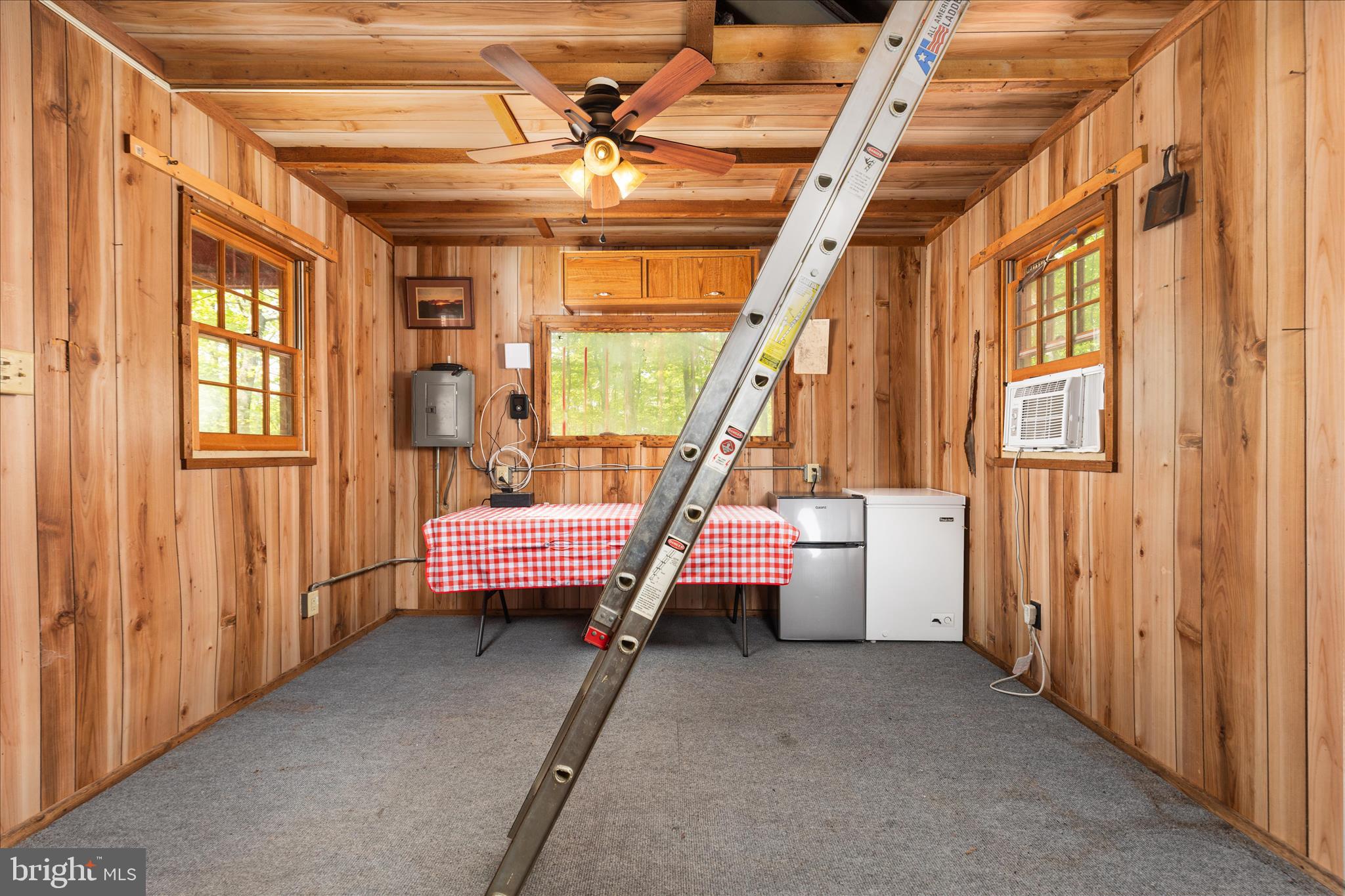 551 Sawlog Road Gore, VA 22637 - Photo 13 of 27 ladder to sleeping loft