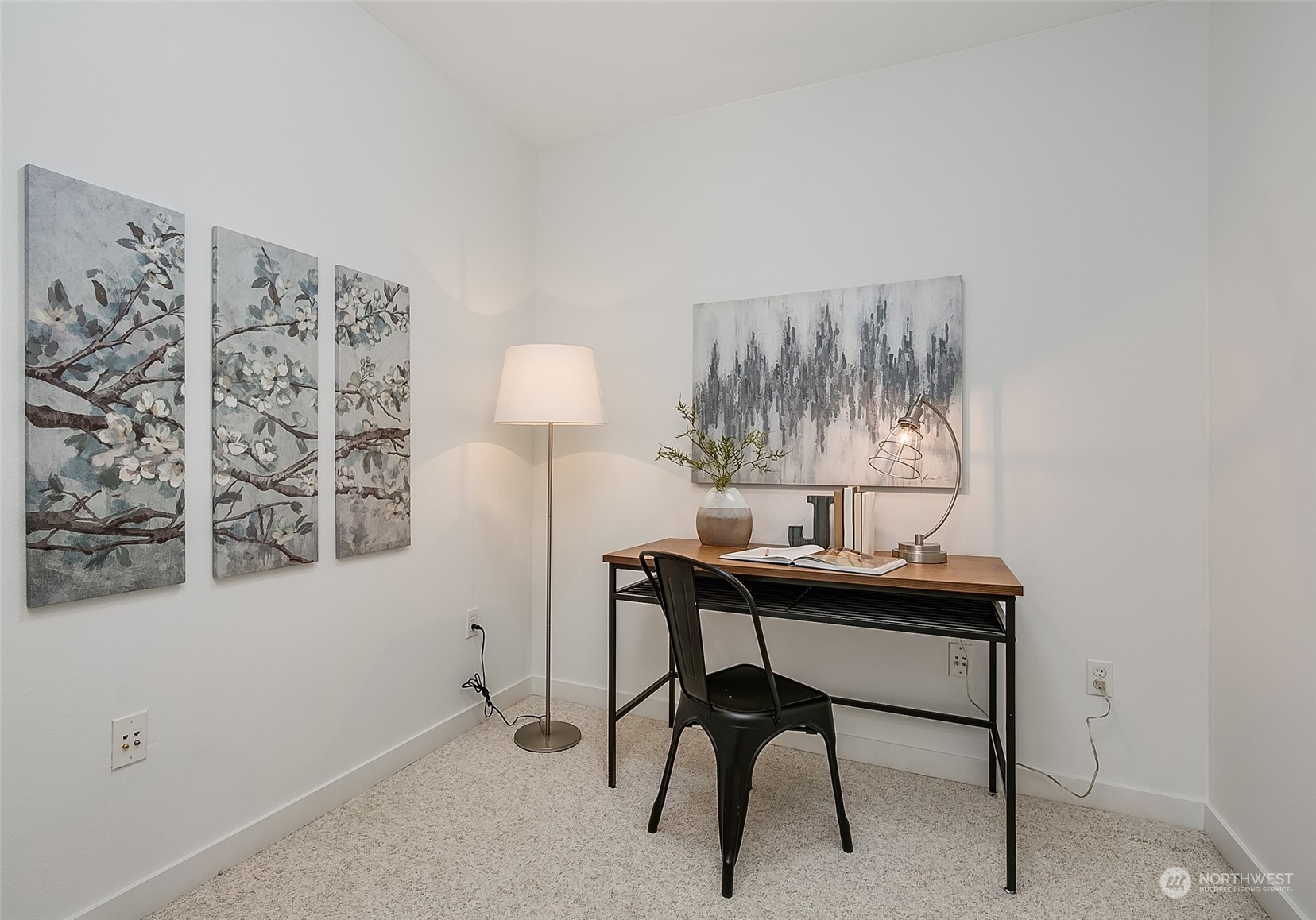 5440 Leary Avenue Northwest, Unit 417 Seattle, WA 98107 - Photo 15 of 21 a view of a workspace with furniture and a window