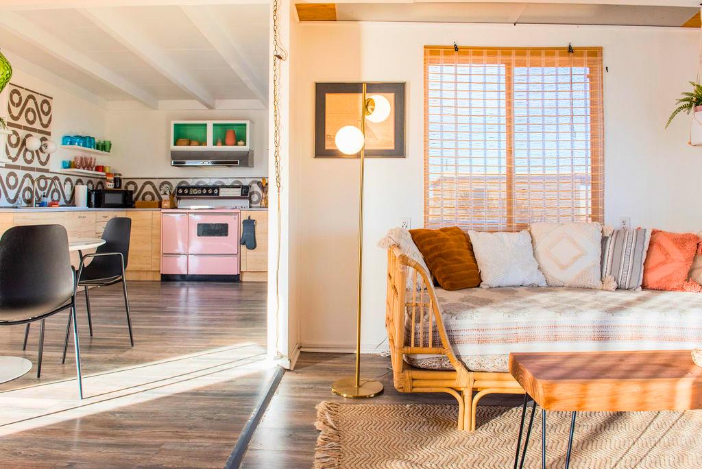 1195 Canyon Road Twentynine Palms, CA 92277 - Photo 15 of 25 a living room with furniture and floor to ceiling windows