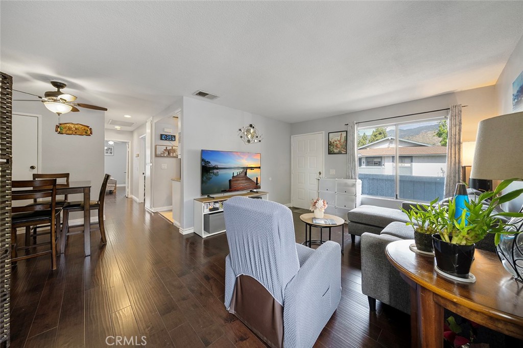 871 West 13th Street, Unit 4 Azusa, CA 91702 - Photo 5 of 17 Living Room and Dinning Area