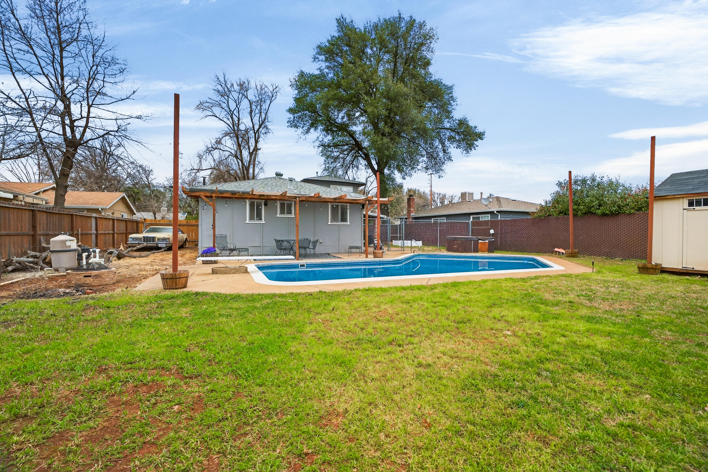 1877 Wheeler Street Redding, CA 96002 - Photo 35 of 38 Backyard