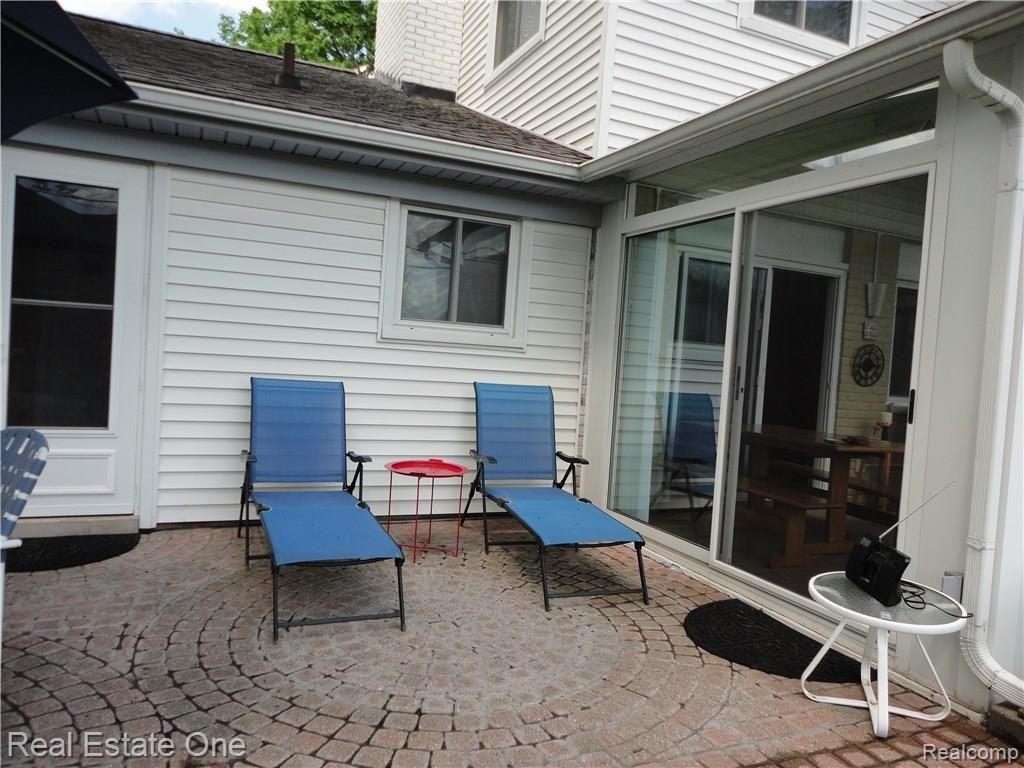 32305 Baintree Road Farmington, MI 48334 - Photo 53 of 53 Patio at Entrance to Gorgeous Porch