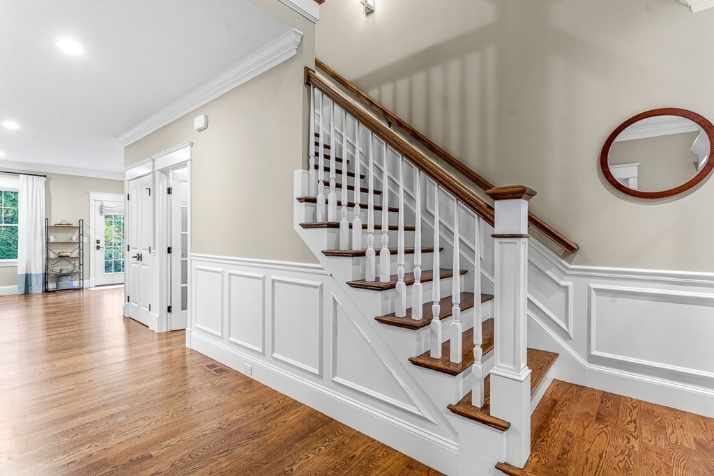508 South Border Road Winchester, MA 01890 - Photo 4 of 41 a view of an entryway with wooden floor
