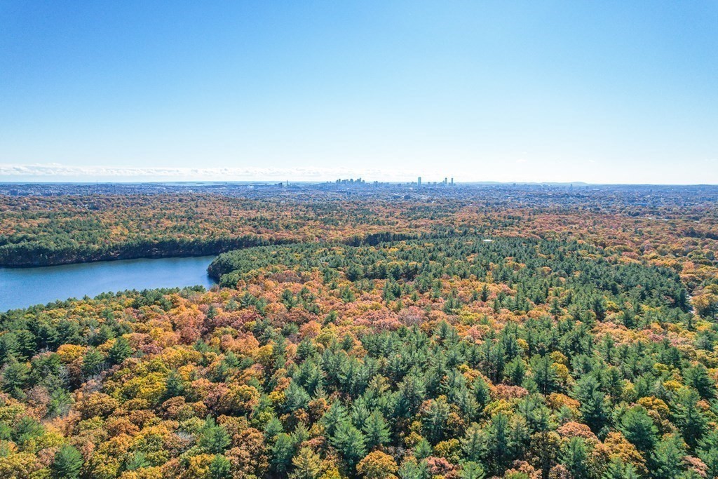 508 South Border Road Winchester, MA 01890 - Photo 41 of 41 an aerial view of a houses with a lake view