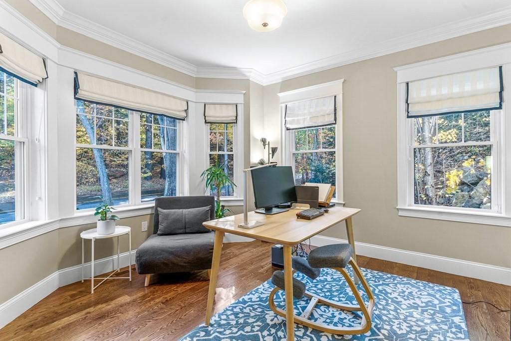 508 South Border Road Winchester, MA 01890 - Photo 5 of 41 a work room with furniture and windows