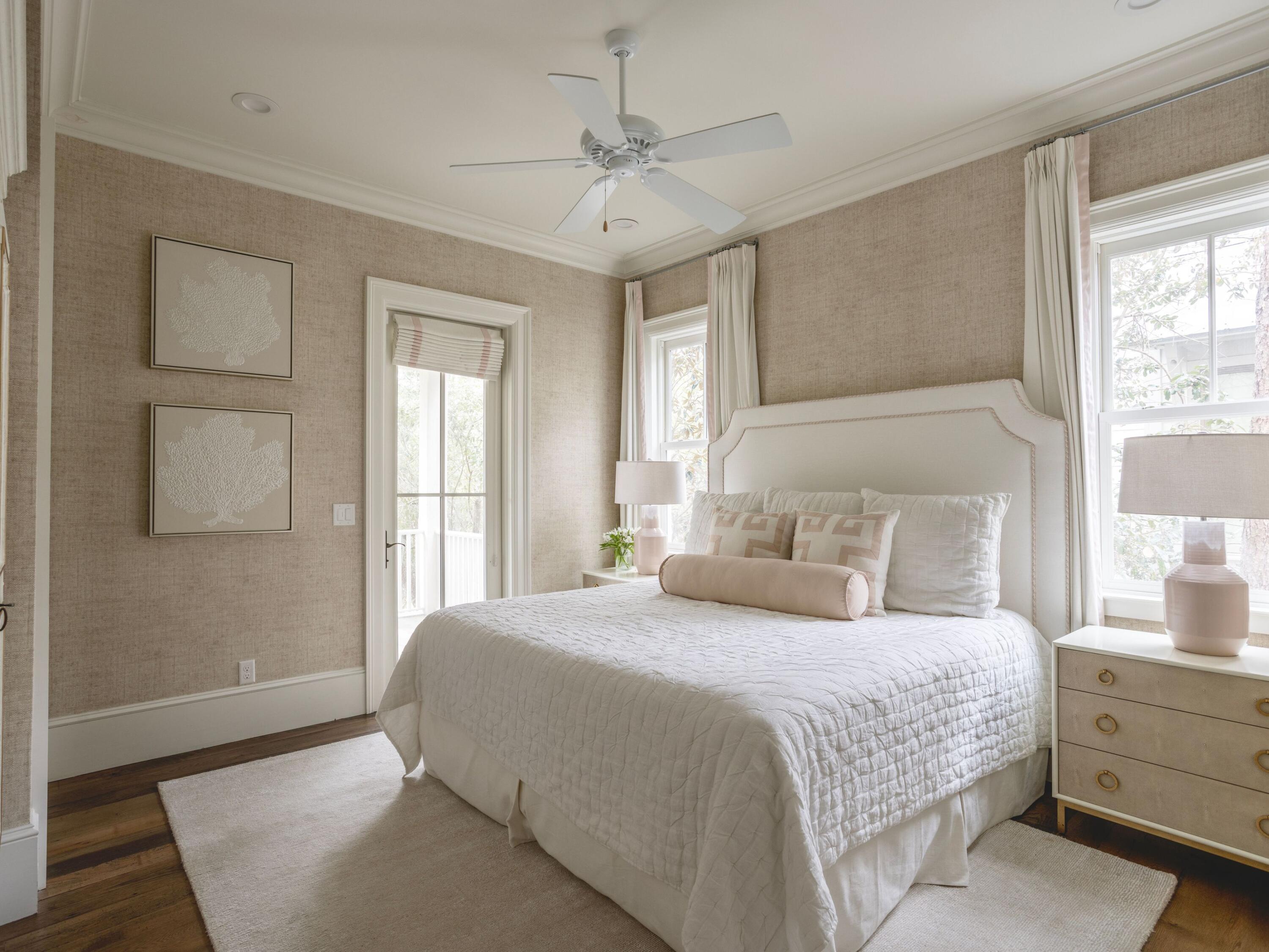 116 Wiregrass Way Santa Rosa Beach, FL 32459 - Photo 32 of 52 a bedroom with a large bed and a window