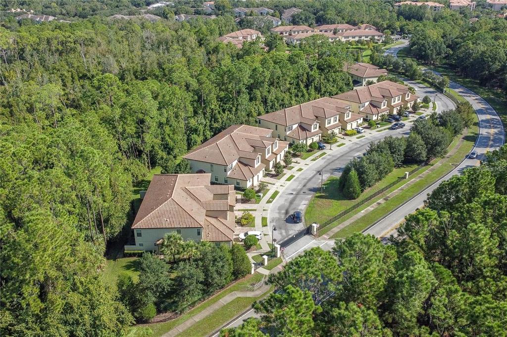 8223 Roseville Road Davenport, FL 33896 - Photo 17 of 17 an aerial view of a house with a yard and lake